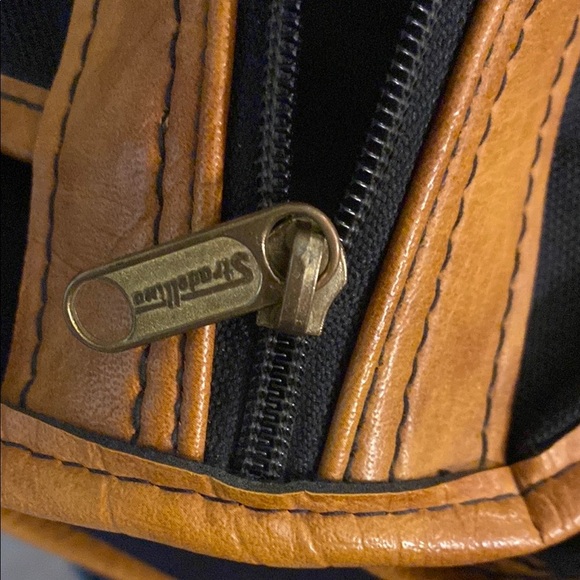 Vintage Stradellina Black Messenger Bag - Picture 6 of 9